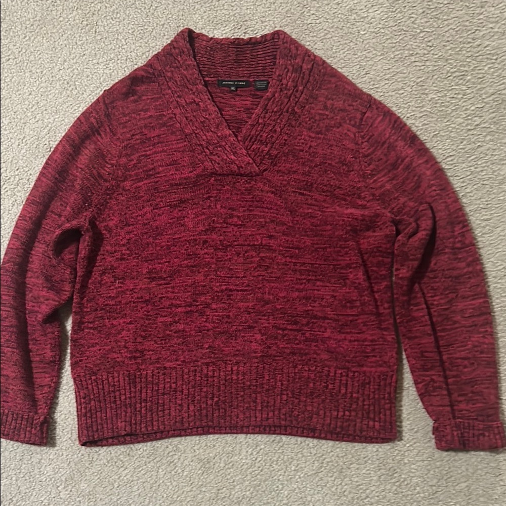 Women's Red Sweater